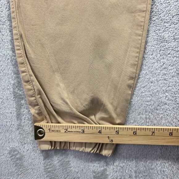 American Eagle Twill Jogger Pants Mens Medium Khaki Ne(X)t Level Flex Chino - Picture 11 of 11